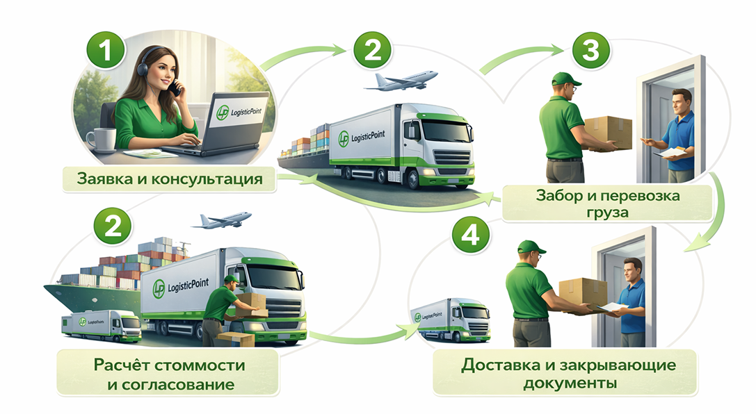 Процесс работы